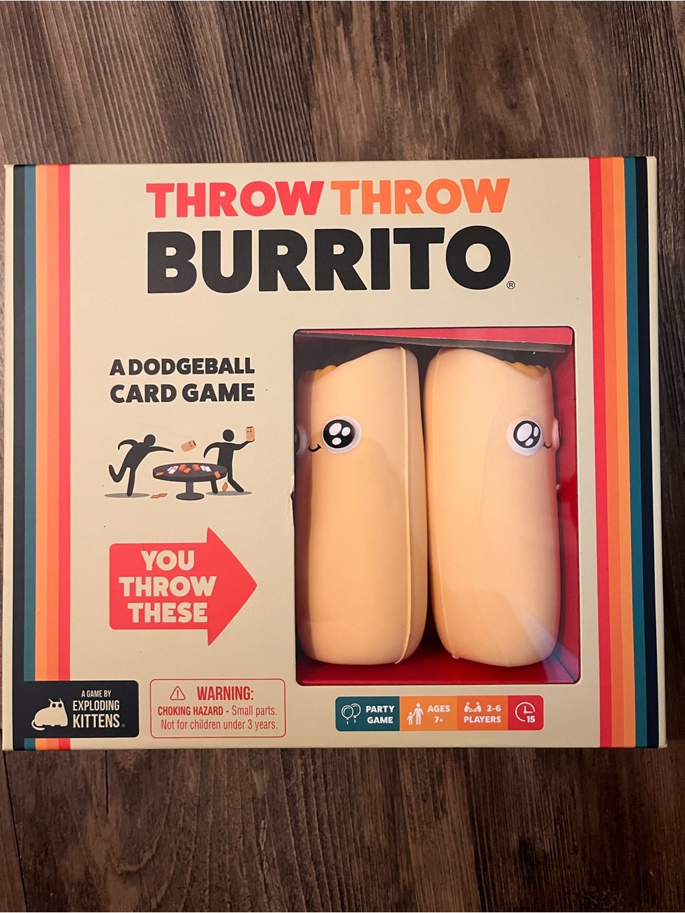 Throw Throw Burrito Party Game